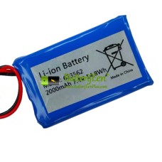 Batterij voor PLC 623562 [Vervangende batterij]
